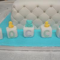 Christening cake for Rocco-Ace
