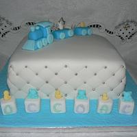 Christening cake for Rocco-Ace