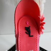 Pink Stilletto sugar shoe