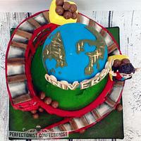 Zac - Roller coaster Birthday Cake