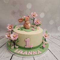 First birthday cake 