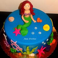 the Little Mermaid Cake