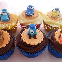 Disney Cars Cupcakes
