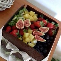 Fruit and chocolate
