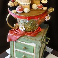Teapot Standing Cake