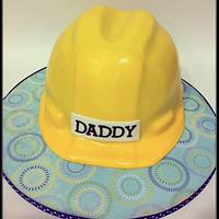 Hard hat cake