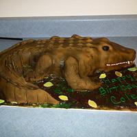 swamp people gator cake