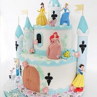 Fairytale Castle Birthday Cake 