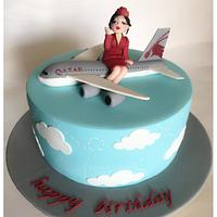 Airline Crew Birthday Cake