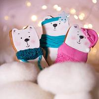 winter collection of cookies