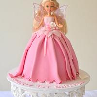 barbie doll cake