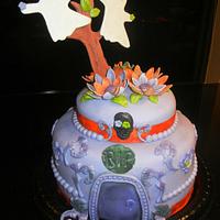 Spooktacular Halloween Cake