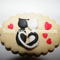 St Valentine's cookies