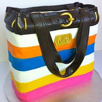 D&G purse cake