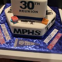 30th Year Class Reunion Cake
