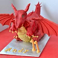 3D Red Dragon from AQW