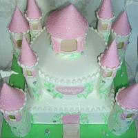 Fairy tale castle cake