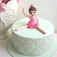 little ballerina cake