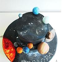*Solar system cake*