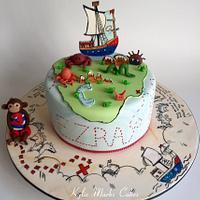 Monsters of Tasmania/Pirates cake