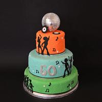Disco Birthday Cakes
