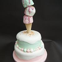 Icecream Birthday Cake