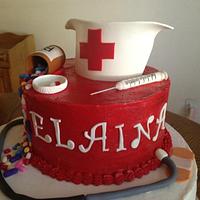 Nursing School Graduation cake