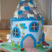 The little blue fairy castle