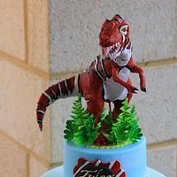 T rex cake 