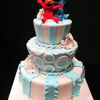Elmo n Cookie Monster Wedding