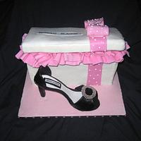 Shoe Box Cake