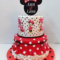 minnie mouse cake