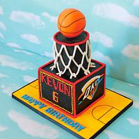 Basketball cake for Kevon!