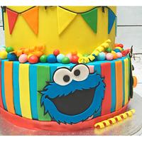 Sesame Street cake for Jesse!
