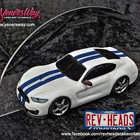 1965/2016 Ford Mustang Shelby GT350 Car Cake