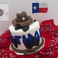 Texas cowboy cake