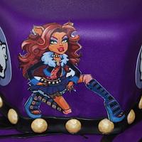 Monster High:  Clawdeen Wolf Cake