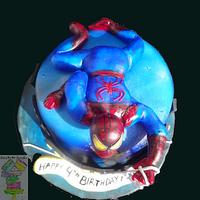 It's Spidey! Spiderman Cake! 