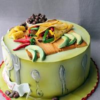 Mexican Food Cake