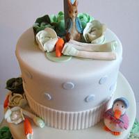 Little peter rabbit cake
