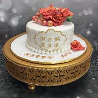 33rd Anniversary Cake