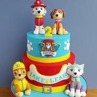 Paw Patrol - cake by Aurelia's Cake - CakesDecor