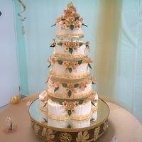                                 50th Wedding Anniversary Cake