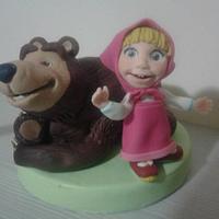 Masha and Bear cake 
