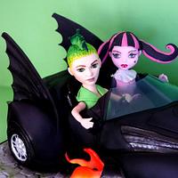 Monster High 3D Car Cake