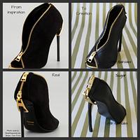 Nighttime Chic Sugar Shoes ~ From Inspirations ~ To Creation 