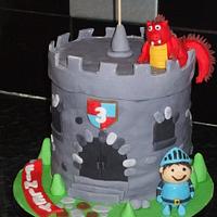Mike the Knight birthday cake