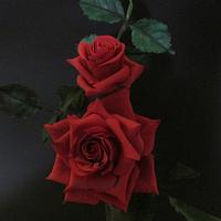 arragement red  roses