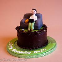 Sofa Birthday Cake