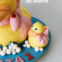 Birthday duck 3D